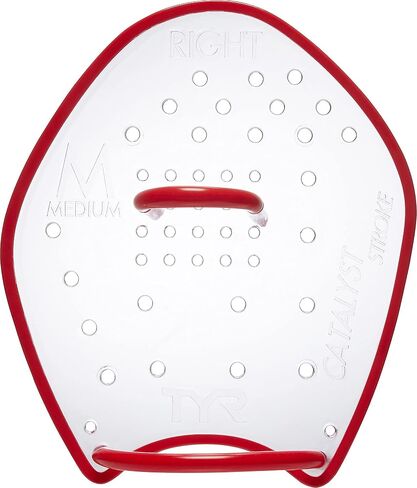TYR mens CATALYST TRAINING PADDLES, S - Yellow, Small US in Saudi Arabia