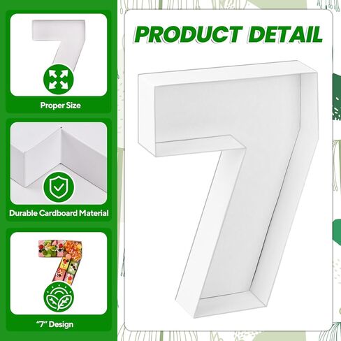 رقم الورق المقوى للفحم مقاس 10.2 بوصة، صينية قابلة للتعبئة رقم 7، صندوق ورقي لتزيين حفلات أعياد الميلاد والذكرى السنوية، حاوية كب كيك حلوى الشوكولاتة in Kuwait