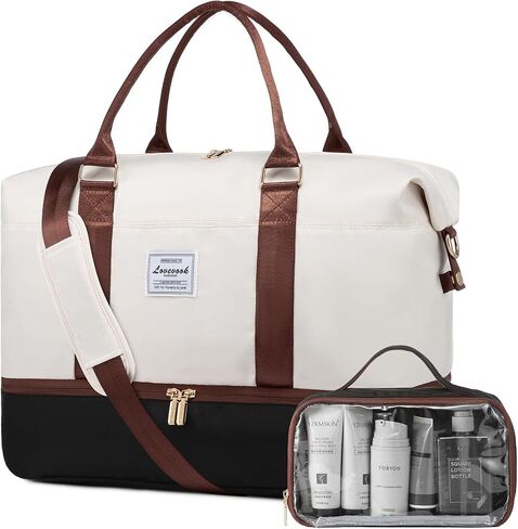LOVEVOOK Travel Bag Weekender Bags for Women, Carry on Overnight Bag with Shoe Compartment,Duffle Bag with Laptop Pocket,Hospital Bag for Labor Delivery,Gym Tote Bag with Toiletry Bag in Saudi Arabia