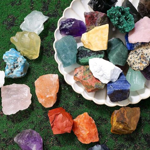 Apengshi 1.2-2'' Malachite Raw Stone Natural Crystal Healing Crystal and Stone Rough Rocks for Fountain Home Garden Decor Meditation in Kuwait