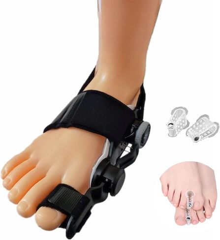 Bunion Corrector with Toe Spacers, Toe Separators Bunion Corrector for Women Big Toe, Adjustable Big Toe Straightener Toe Corrector for Bunion Fix Bunion Relief, Toe Separators for Women in Saudi Arabia