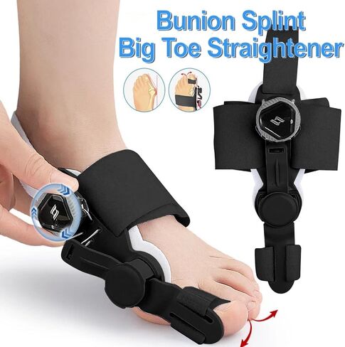 Bunion Corrector with Toe Spacers, Toe Separators Bunion Corrector for Women Big Toe, Adjustable Big Toe Straightener Toe Corrector for Bunion Fix Bunion Relief, Toe Separators for Women in Saudi Arabia