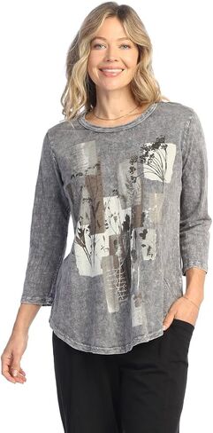 Jess & Jane Mineral Washed A-Line Tunic - M106 in Saudi Arabia