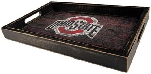 Fan Creations Team Color C0760-OhioState: Ohio State University Distressed Tray in Saudi Arabia
