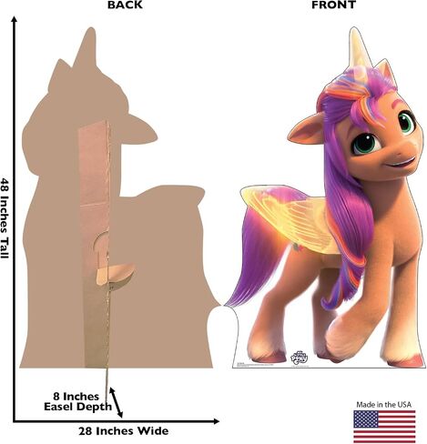Cardboard People Pipp Petals Cardboard Cutout Standup - My Little Pony in Saudi Arabia