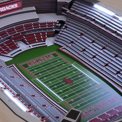 YouTheFan NCAA 25-Layer StadiumView Lighted End Table in Saudi Arabia