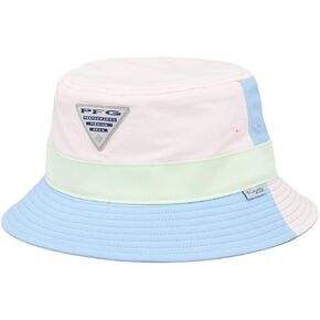 Columbia Unisex PFG Slack Tide Bucket Hat, Carbon/Ancient Fossil, Large/X-Large