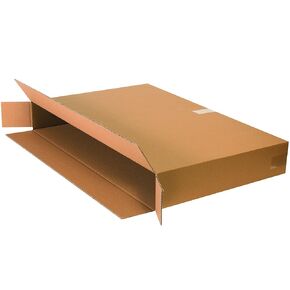 BOX USA B36524FOLMS Side Loading Moving Boxes, 36" L x 5" W x 24" H, 24" Height, 5" Width, 36" Length, Kraft (Pack of 20)