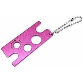 Purple Essential Oil Bottle Metal Orifice Remover Opener Roller Bottle Opener Metal Key Tool Opener and 123456r for Roller Balls and Caps, Bottle Openers