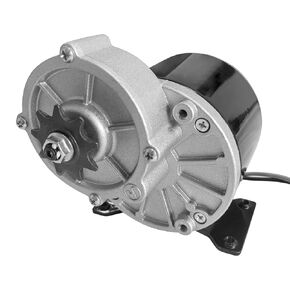 BEMONOC 24 Volt 350 Watt MY1016Z3 Gear Reduction Electric Motor with 9 Tooth Sprocket