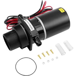 37072-0092, Marine Toilet Pump Macerator Motor Sub Assembly Kit, Compatible with Jabsco 37045, 37245, 37055, 37255, 37075, 37275, Boat Yacht Quiet Flush Toilet Electric Macerating, 12-Volt, No Leak
