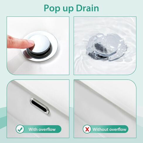 Faustina Gold Bathroom Faucet Single Hole Bathroom Faucet,Three Holes Bathroom Faucet Vessel Sink Faucet, Basin Faucets with Pop Up Drain，Bar Vanity Faucet in Saudi Arabia