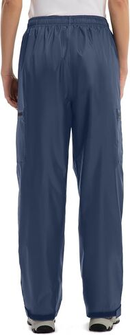 Women's Rain Pants Lightweight Waterproof Reflective,Windproof Breathable Gear Over Work for Hiking Cycling Outdoor Fishing in Saudi Arabia