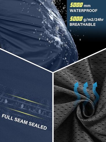 Women's Rain Pants Lightweight Waterproof Reflective,Windproof Breathable Gear Over Work for Hiking Cycling Outdoor Fishing in Saudi Arabia