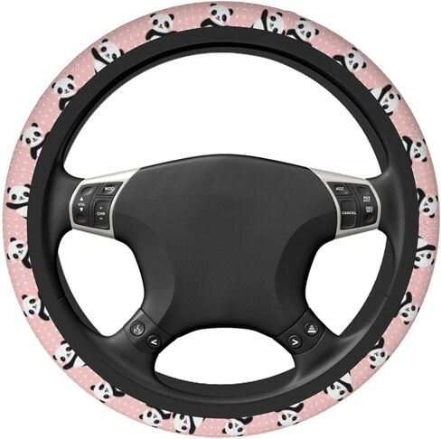 Pink Flamingos Universal 15 Inch Steering Wheel Covers Non Slip Neoprene Car Wrap Cover for Adults in Kuwait