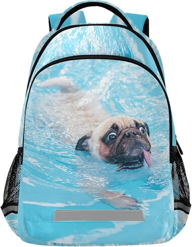 القط لطيف القط مع فراشة الظهر السفر الكمبيوتر المحمول Daypack مدرسة كتاب حقيبة للرجال النساء المراهقين الأطفال in Kuwait