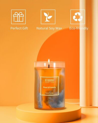Rose Candle| Scented Candles | Hand-Poured Soy Wax Candles | 90-Hour Burn Time |Vibrant Romance Aromatherapy Candle |Oil Painting Effect| Candle Gifts for Women|15oz in Saudi Arabia