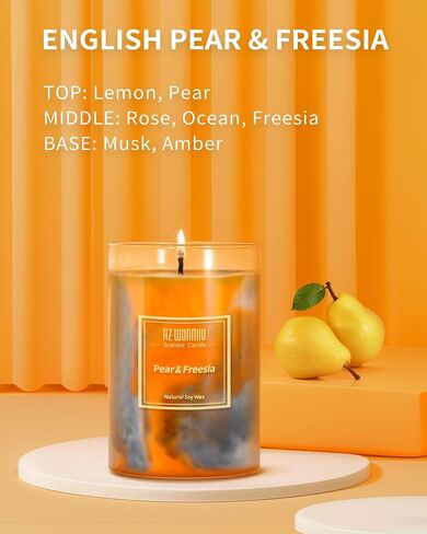 Rose Candle| Scented Candles | Hand-Poured Soy Wax Candles | 90-Hour Burn Time |Vibrant Romance Aromatherapy Candle |Oil Painting Effect| Candle Gifts for Women|15oz in Saudi Arabia