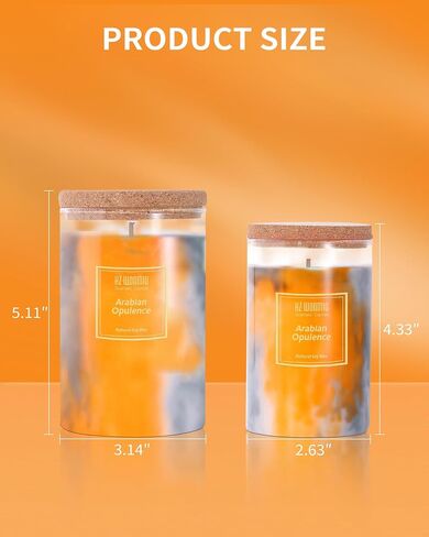 Rose Candle| Scented Candles | Hand-Poured Soy Wax Candles | 90-Hour Burn Time |Vibrant Romance Aromatherapy Candle |Oil Painting Effect| Candle Gifts for Women|15oz in Saudi Arabia