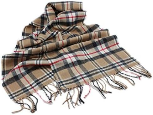 Biddy Murphy Irish 100% Merino Wool Scarf for Women, Long, Soft Brushed Woolen Fiber, Imported in Saudi Arabia