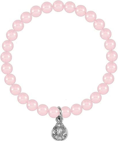 Pingyongchang Candy-colored beads bracelet ladybug good luck gift for mothers and friends cute ladybug Thanksgiving Valentine’s Day Father’s Day Mother’s Day in Kuwait