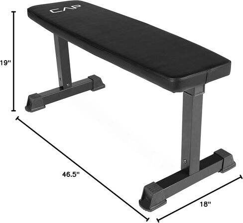 CAP Barbell Flat Weight Bench Color Series in Kuwait