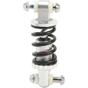 Bike Rear Shock Absorber 200mm 1500lbs 8mm Hole Universal Mountain Bike Damping Suspension Spring Shock Damper for MTB, Electric Bikes, Motorcycles, ATV