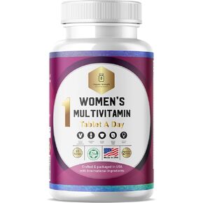 EXPERIENCE PEAK PERFORMANCE Multivitamins for Women - Womens Multivitamins with Iron and Multimineral Supplements for Energy, 1 Tablet a Day, 2 Month Supply.