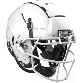 Schutt F7 VTD Collegiate Football Helmet, ROPO SW NB VC Facemask Attached, Medium, Matte Black in Kuwait