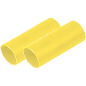 Ancor 327906 Battery Cable Heat Shrink Tubing, 1" x 6", Yellow, 2pc