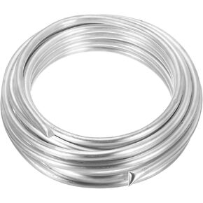 MECCANIXITY Aluminum Coiled Tubing 3/4" OD 3/64" Wall Thickness 16ft Seamless Round Tube Heating for Air Conditioner, Refrigerator, Compressor