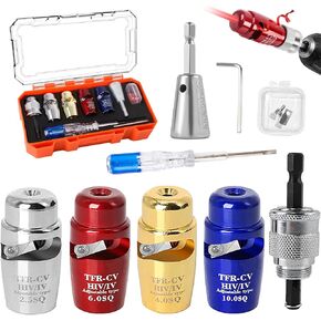 Wire Stripper for Drill, Wire Stripping and Twisting Tool for 8-14 AWG,Cable Quick Stripping Wire Twist Tool, 2024 Upgraded Electric Wire Stripper Tool, Portable Electrician Tool Set