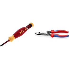 Wiha 28345 6 Piece Insulated SlimLine PocketMax Multi-Driver