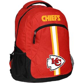 حقيبة ظهر FOCO Kansas City Chiefs NFL Action، مقاس واحد