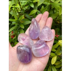 GAF TREASURES Wholesale Rose Quartz Pebble, Large Rose Quartz Tumbled Stone, Natural Polished Rose Quartz Crystals, Rose Quartz Palm Stone, Rose Quartz Healing Crystals (Rose Quartz, 0.25 Pound)