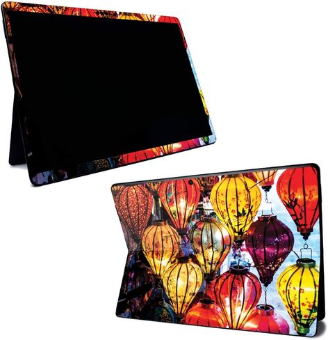 MightySkins Skin for Microsoft Surface Pro X - Cat Pineapple | Protective, Durable, and Unique Vinyl Decal Wrap Cover | Easy to Apply, Remove, and Change Styles | Made In The USA in Saudi Arabia
