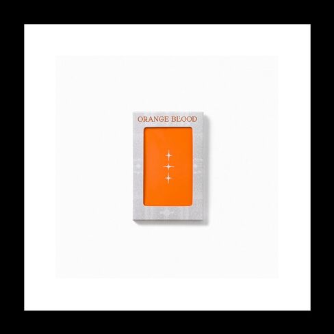 صندوق إصدار ألبومات ENHYPEN Orange Blood Weverse + بطاقة QR + بطاقة صور للمقطورة + بطاقة الصور + بطاقة المسار + بطاقة تتبع مختومة in Saudi Arabia