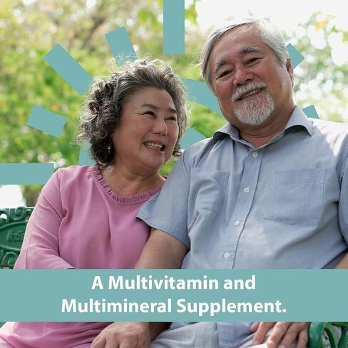 GeriCare Senior Tab 50+ Multivitamin and Minerals Tablets - Immune Support - Age-Defying Nutrition, 100 Count (Pack of 1) in Saudi Arabia
