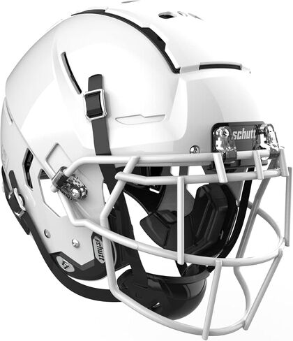 خوذة كرة القدم الجماعية Schutt F7 VTD، مرفق قناع الوجه ROPO SW NB VC، متوسط، أسود غير لامع in Saudi Arabia