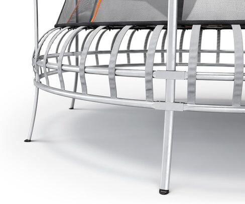 Thunder Springless Trampoline 12 FT 14 FT Trampoline with Enclosure - Recreational Trampolines with AntiRust Coating, ASTM Approved Outdoor Trampoline for Kids in Saudi Arabia