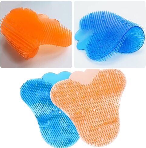 Men's Deodorizing Bathroom Urinal Screens Mats Stay Scented for Up to 30 Day Anti-Splash Mats Filters Debris Fits Most Urinal Brands at Restaurant Offices (Pack of 1, Orange) in Saudi Arabia