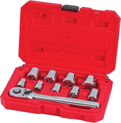 CRAFTSMAN Mechanics Tool Set, Metric, 3/8 Inch Drive, 10 Piece (CMMT34564) in Kuwait