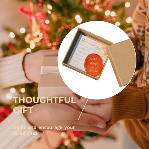يوم واحد في كل مرة هدايا عيد الأم الكريستالية العلاجية بالعقيق، هدايا ملهمة للحصول على صحة جيدة للنساء، عناصر تخفيف القلق in Saudi Arabia