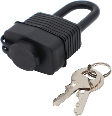 FIGODE® Waterproof Padlocks Keyed Alike for Outdoor use, Covered Heavy Duty Laminated Steel Lock, 1-9/16 Inch. Wide, Long Padlock, Pack of 48 in Saudi Arabia