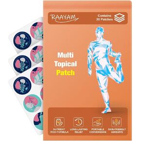 Topical Patch by - Pack of 1 30 Pack for Men and Women, Easy to Use That Last All Night- (Purple) - 01