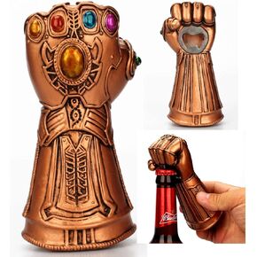 Creative Infinite War Thanos Gloves Fist Opener Beer Bottle Openers Cool Beer Cola Wine Cap Opener Gift for Marvel Avengers Fans