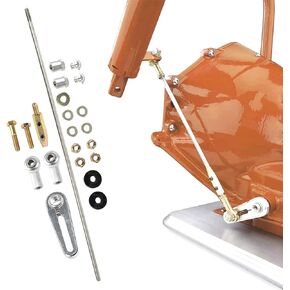 ACA-1811 26" Billet Adjustable Column Shift Linkage Kit Compatible with Chevy Turbo-Hydramatic TH200/200-4R/350/400/700-R4 Truck
