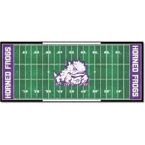 FANMATS 19551 NCAA - TCU Horned Frogs Field Runner Rug - 30in. x 72in.