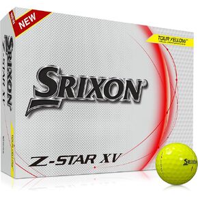 Srixon Z-StarXVDivideWht/TYL For Golf, Dozen
