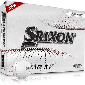 Srixon Z-StarXVDivideWht/TYL For Golf, Dozen